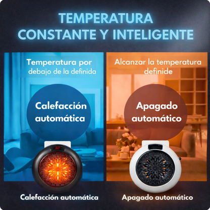 🔥 CALEFACTOR PORTÁTIL 900W  ❄️➡️🔥 DEL FRÍO EXTREMO AL CONFORT ABSOLUTO CON SOLO ENCENDERLO 🏡