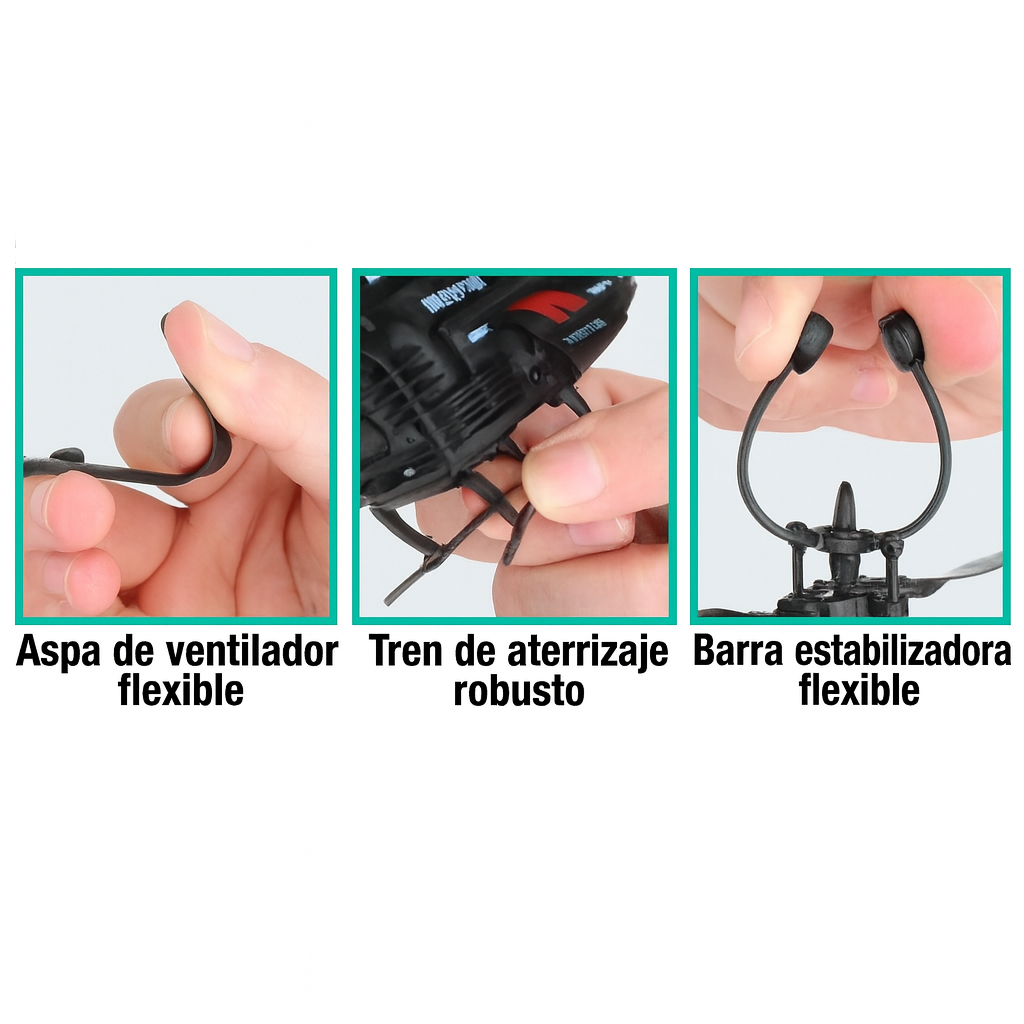 Mini Helicóptero Turbo – Diversión sin límites para toda la familia