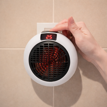 🔥 CALEFACTOR PORTÁTIL 900W  ❄️➡️🔥 DEL FRÍO EXTREMO AL CONFORT ABSOLUTO CON SOLO ENCENDERLO 🏡