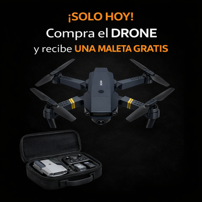 🚁 DRON W8 PRO MAX con maleta de transporte incluida + control remoto + batería de larga duración + REGALO EXCLUSIVO 🔥