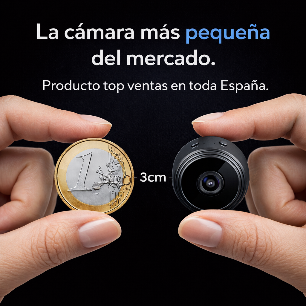 📹 Mini Cámara 1080P HD con Soporte Magnético GRATIS + visión nocturna + REGALO EXCLUSIVO 🔥
