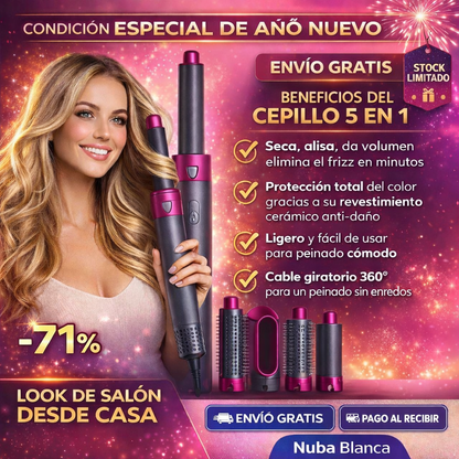 ✨ Di adiós al frizz y dale la bienvenida a un cabello de salón — sin salir de casa! 🔥 -71% + ENVÍO GRATIS ⭐