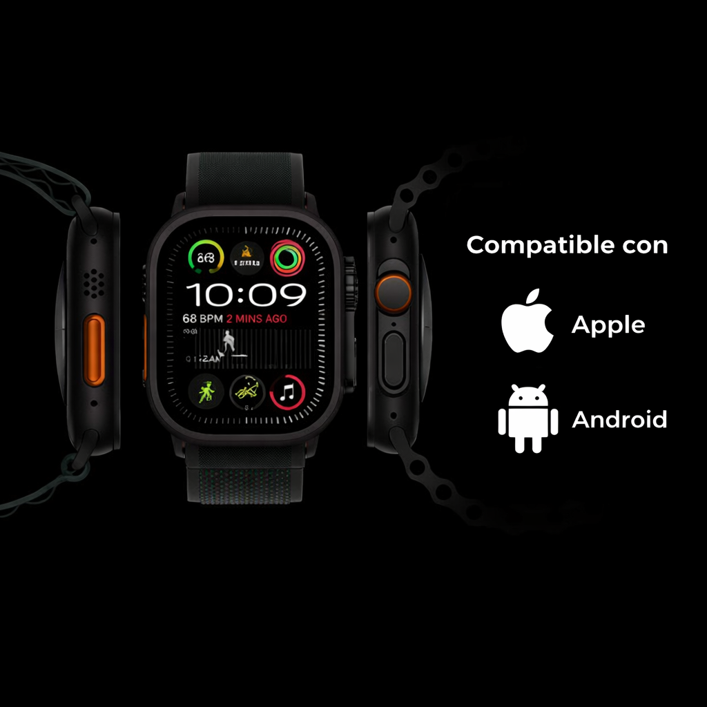 ⌚ AirWatch ULTRA PRO con 2 correas incluidas + caja y cargador por inducción premium + REGALO EXCLUSIVO 🔥
