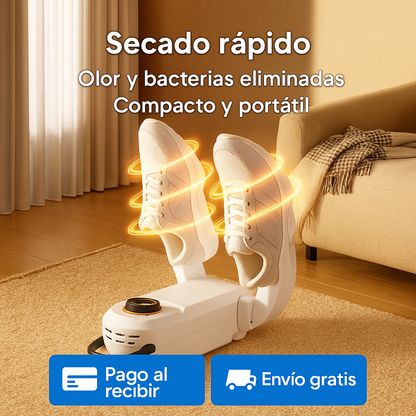 Secador de Zapatos - Mantén Tus Zapatos Siempre Secos, Limpios y Listos Para Usar 👟✨