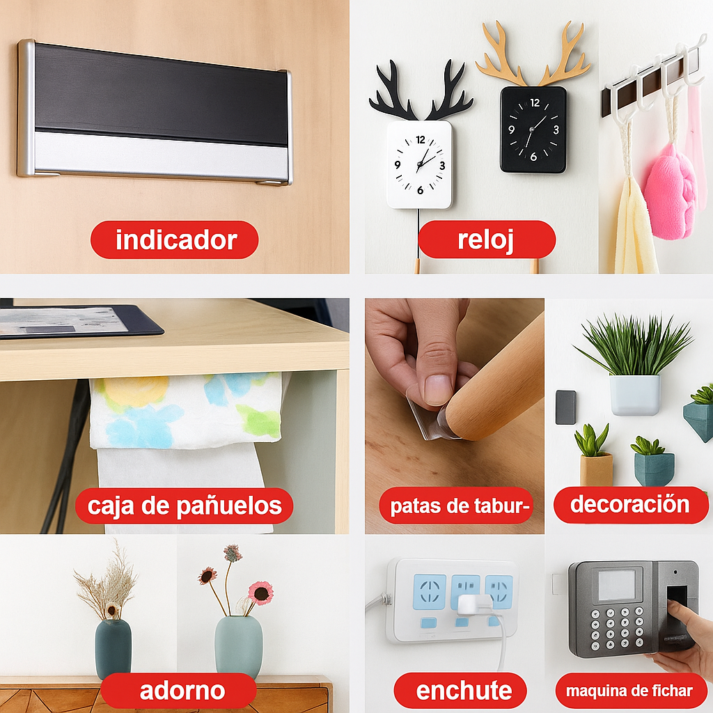 Fantastic Tape: pega todo, sin dañar tus paredes