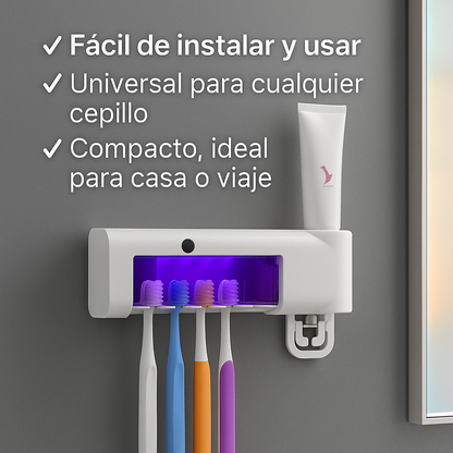 💎 Esterilizador UV para Cepillos – Máxima Higiene ✨ 99,9% Libre de Bacterias 🔒 Oferta Exclusiva
